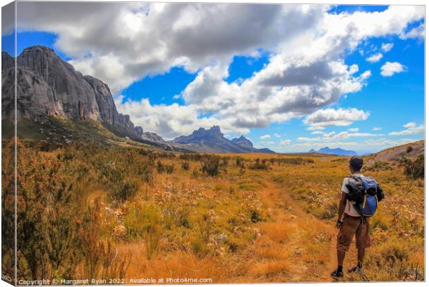 Trails of Andringitra National Park Canvas Print by Margaret Ryan