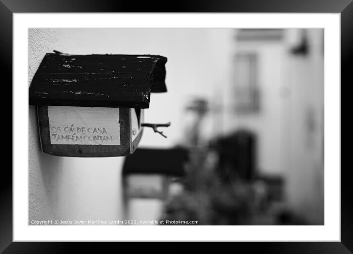Home is Where the Heart is Framed Mounted Print by Jesus Martínez