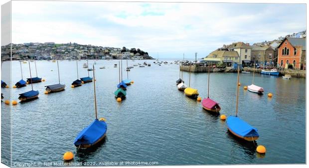 Fowey Harbour, Cornwall. Canvas Print by Neil Mottershead