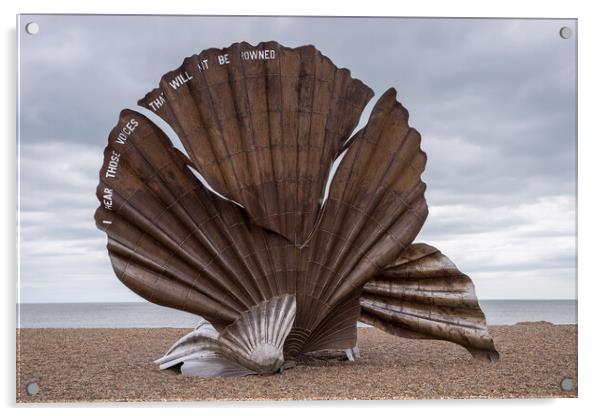 The Scallop sculpture Acrylic by Jason Wells