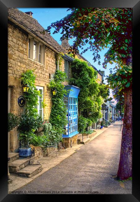 Stow On The Wold Framed Print by Alison Chambers
