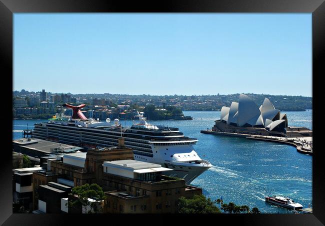 Sydney harbour view Framed Print by Allan Durward Photography