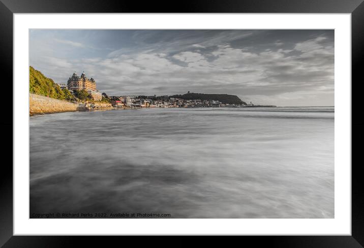 The Grand Hotel Scarborough Framed Mounted Print by Richard Perks
