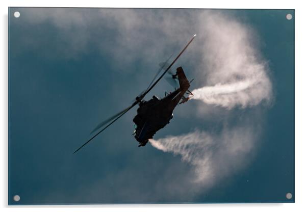 Mil Mi-24 Hind Czech Air Force Acrylic by J Biggadike