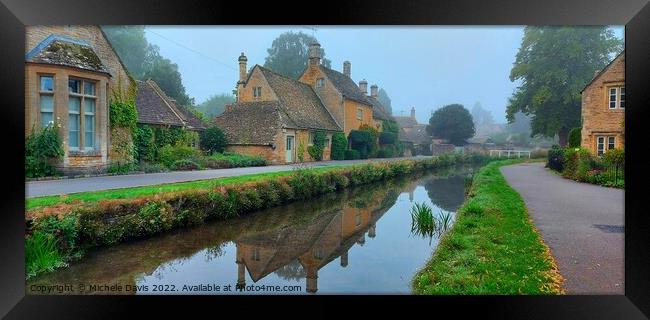 Lower Slaughter, Cotswolds Framed Print by Michele Davis