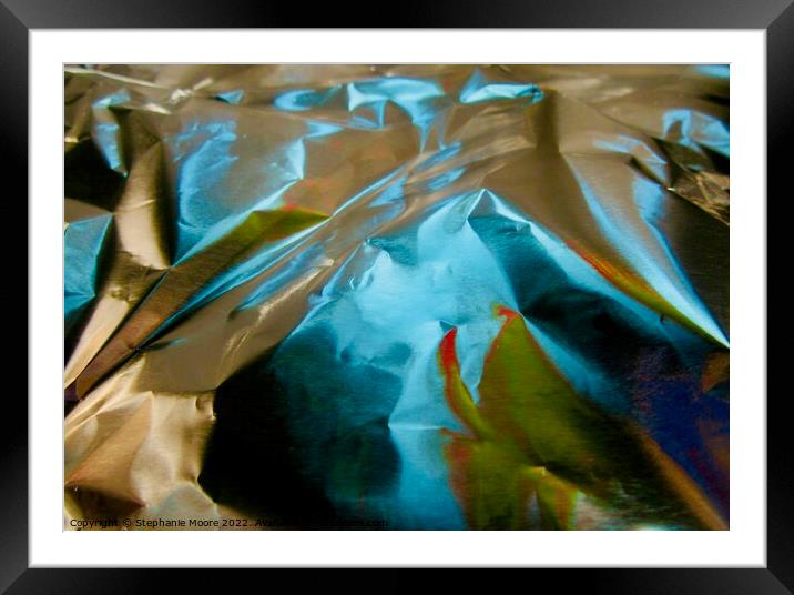 Abstract 398 Framed Mounted Print by Stephanie Moore