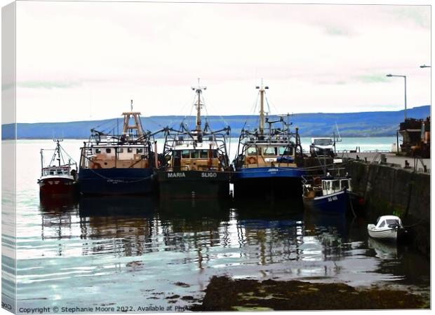 Fishing boats Canvas Print by Stephanie Moore