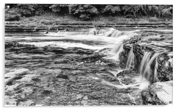 Aysgarth Falls Acrylic by Mark Godden