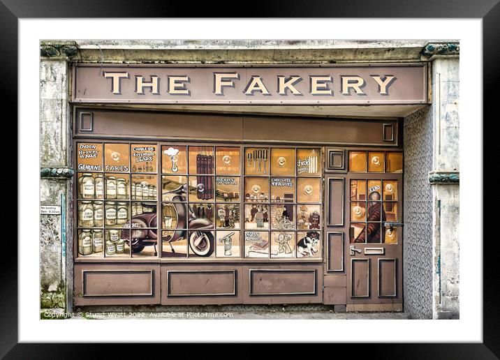 The Fakery, Portland, Dorset Framed Mounted Print by Stuart Wyatt
