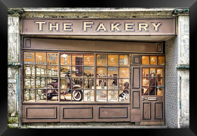 The Fakery, Portland, Dorset Framed Print by Stuart Wyatt