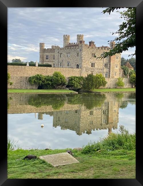 Castle Reflections  Framed Print by Kelvin Wood