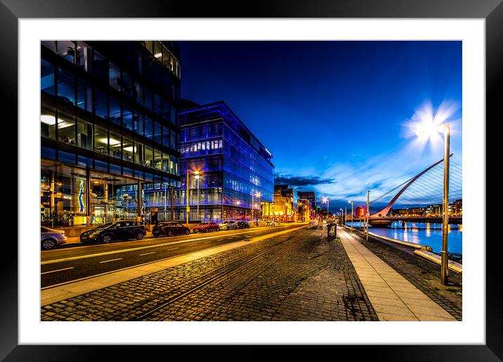 Dublin Framed Mounted Print by chris smith