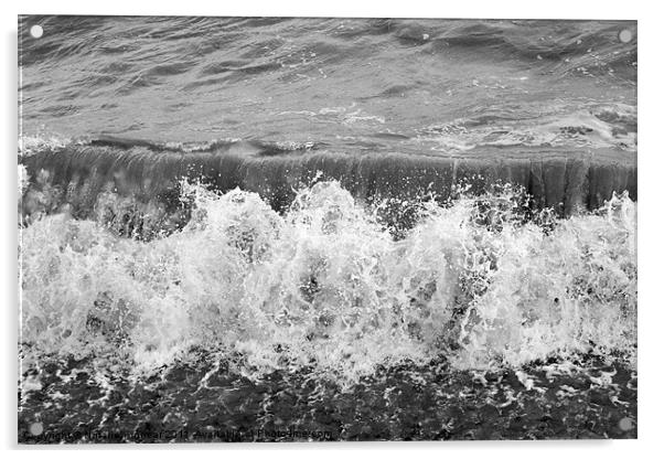 Breaking Wave Acrylic by Natalie Kinnear