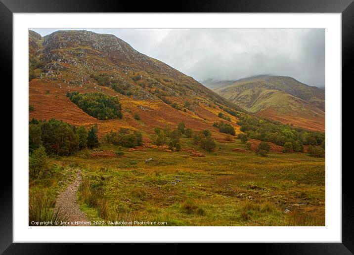 Ben Nevis as weather changing Framed Mounted Print by Jenny Hibbert