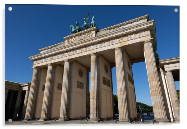 Brandenburg Gate In Berlin, Germany Acrylic by Artur Bogacki