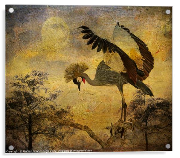 Taking Flight Acrylic by Horace Goodenough