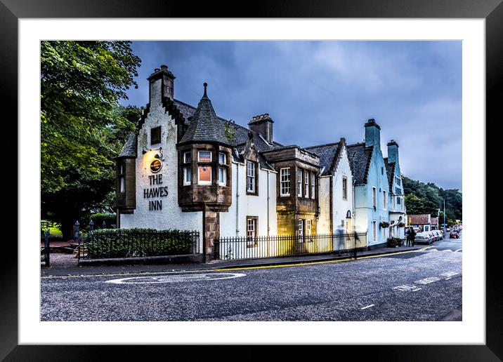 The hawes inn south queensferry Framed Mounted Print by chris smith