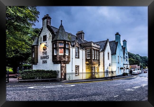 The hawes inn south queensferry Framed Print by chris smith