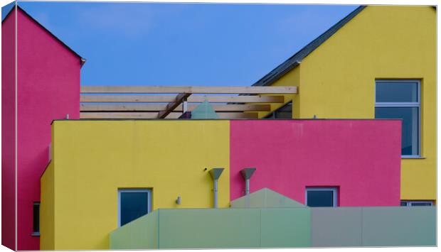 Pink and yellow. Canvas Print by Bill Allsopp