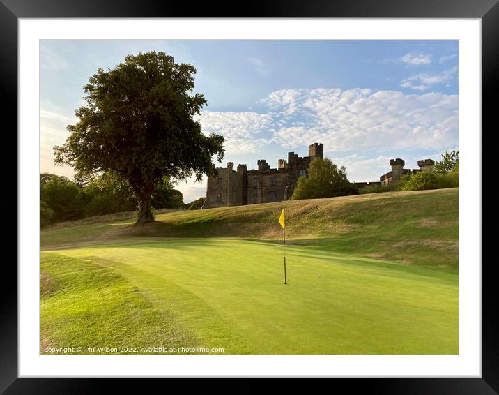 Brancepeth Golf. Framed Mounted Print by Phil Wilson