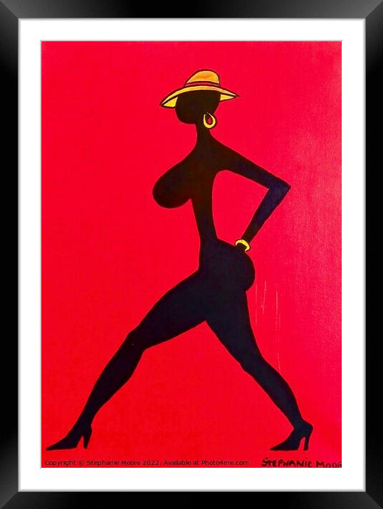Another version of Struttin' Framed Mounted Print by Stephanie Moore