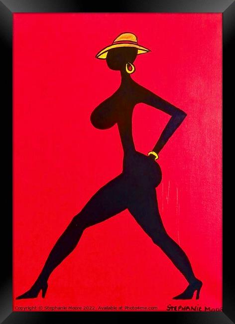 Another version of Struttin' Framed Print by Stephanie Moore