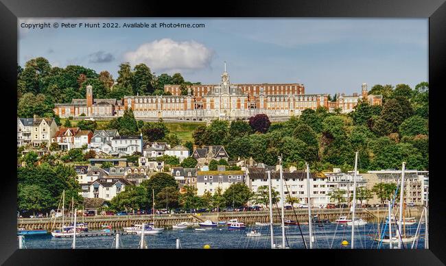 Dartmouth Britannia Royal Naval College Framed Print by Peter F Hunt