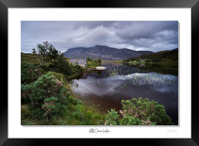 The boathouse  in  Scottish Highlands Framed Print by JC studios LRPS ARPS