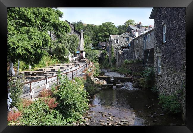Stock Ghyll View, Ambleside, England Framed Print by Imladris 