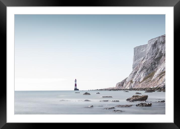 Beachy Head, Sunny Day Framed Mounted Print by Mark Jones