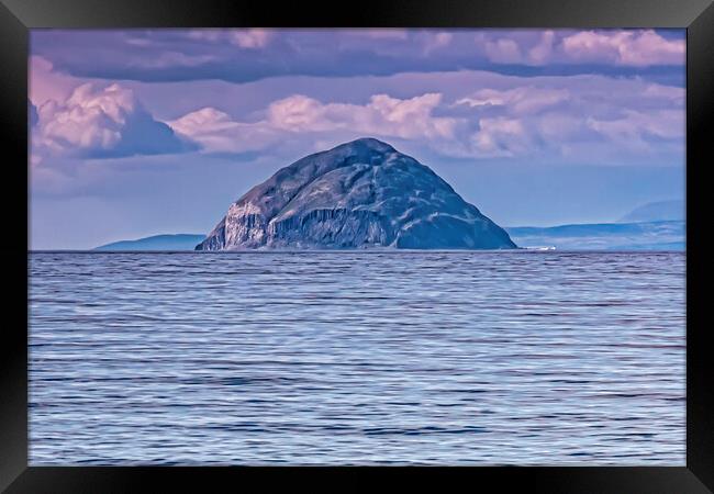 Ailsa Craig  Framed Print by Valerie Paterson