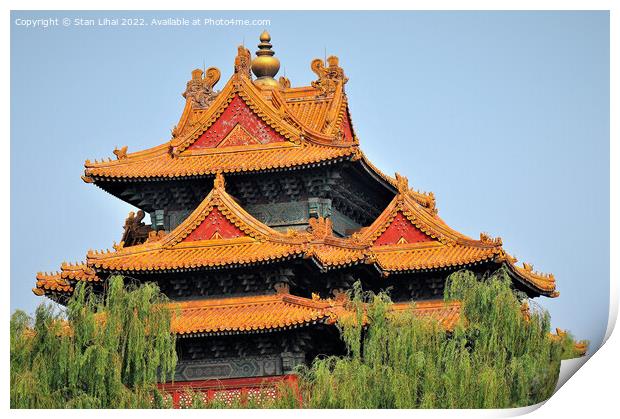 Temple of heaven in Beijing Print by Stan Lihai