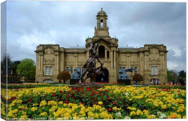 Majestic Architecture in Lister Park Canvas Print by Paul Chambers