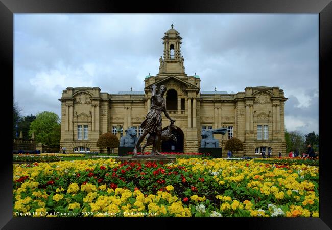 Majestic Architecture in Lister Park Framed Print by Paul Chambers