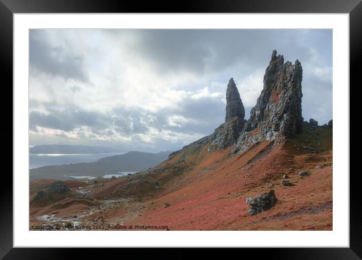 Old Man of Storr 3.0 Framed Mounted Print by Yhun Suarez