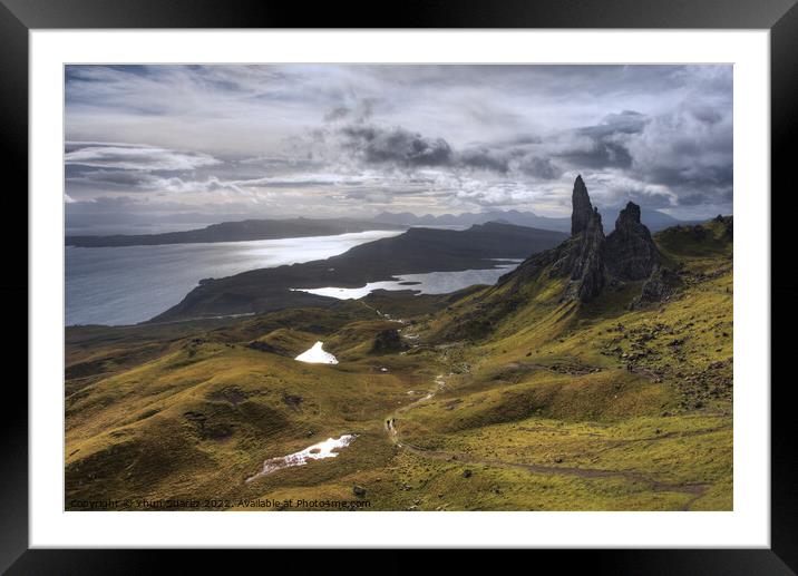 Old Man of Storr 4.0  Framed Mounted Print by Yhun Suarez