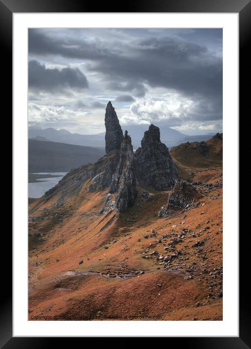 Old Man of Storr 5.0 Framed Mounted Print by Yhun Suarez