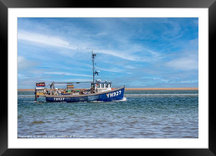 Wells next the Sea Norfolk  Framed Mounted Print by Jim Key