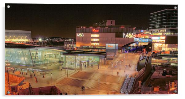 Westfield Shopping City HDR Acrylic by David French