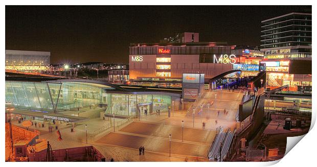Westfield Shopping City HDR Print by David French
