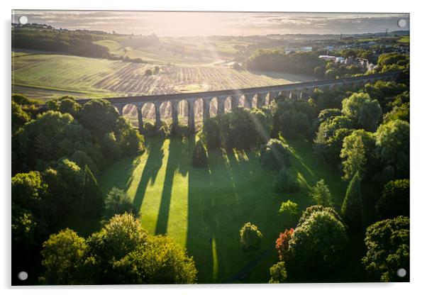 Penistone Viaduct Acrylic by Apollo Aerial Photography