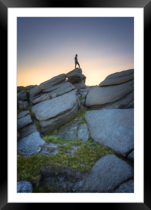 Kinder Scout 9.0 Framed Mounted Print by Yhun Suarez