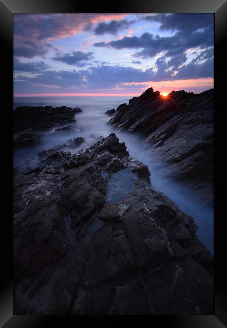 Newquay Headland 1.0 Framed Print by Yhun Suarez