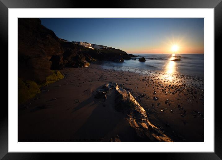 Fistral Beach Newquay 3.0 Framed Mounted Print by Yhun Suarez