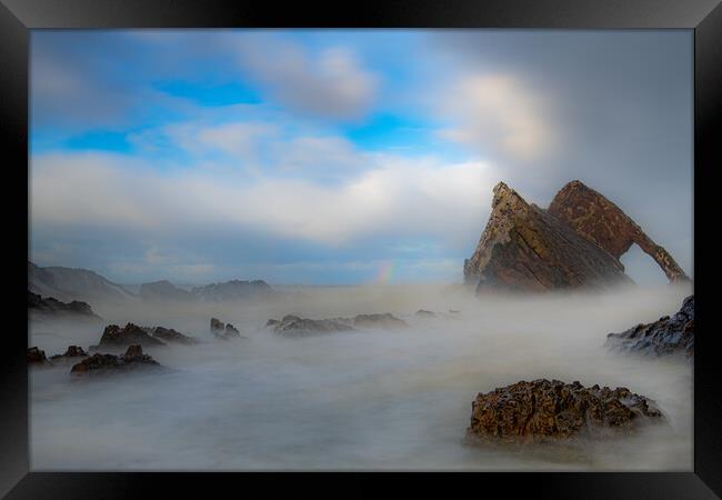 Bow Fiddle Rock Framed Print by Duncan Loraine