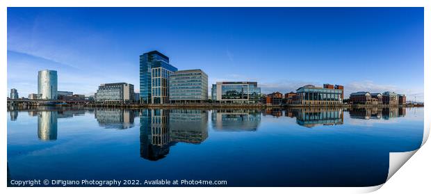 Belfast Panorama Print by DiFigiano Photography