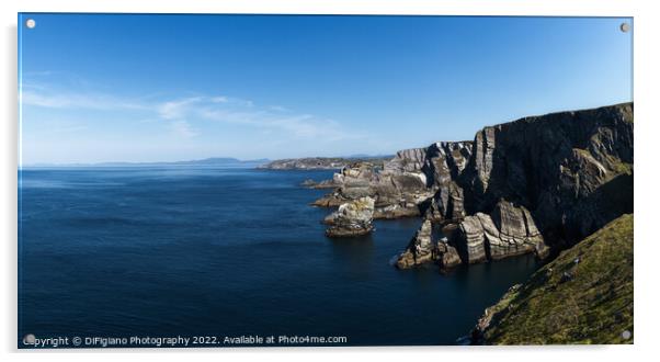 The Cliffs of Mizen Acrylic by DiFigiano Photography