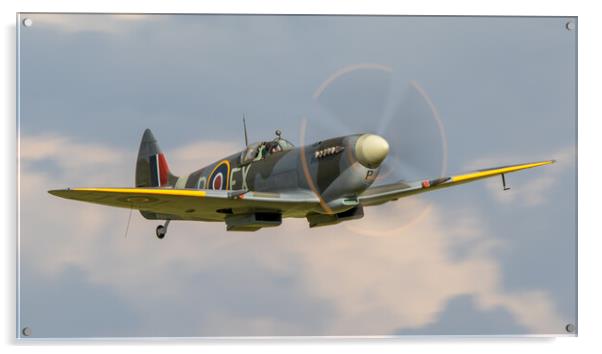 Supermarine Spitfire HF IX TD314 Acrylic by J Biggadike