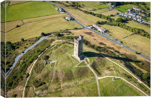 Castle Hill Canvas Print by Apollo Aerial Photography