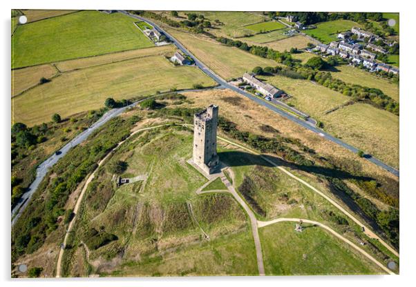 Castle Hill Acrylic by Apollo Aerial Photography